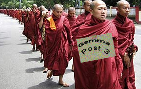 Proteste in Burma